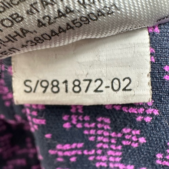 Athleta Ultimate Stash Pocket Textured 7/8 Tight Purple Size Small - Picture 6 of 6